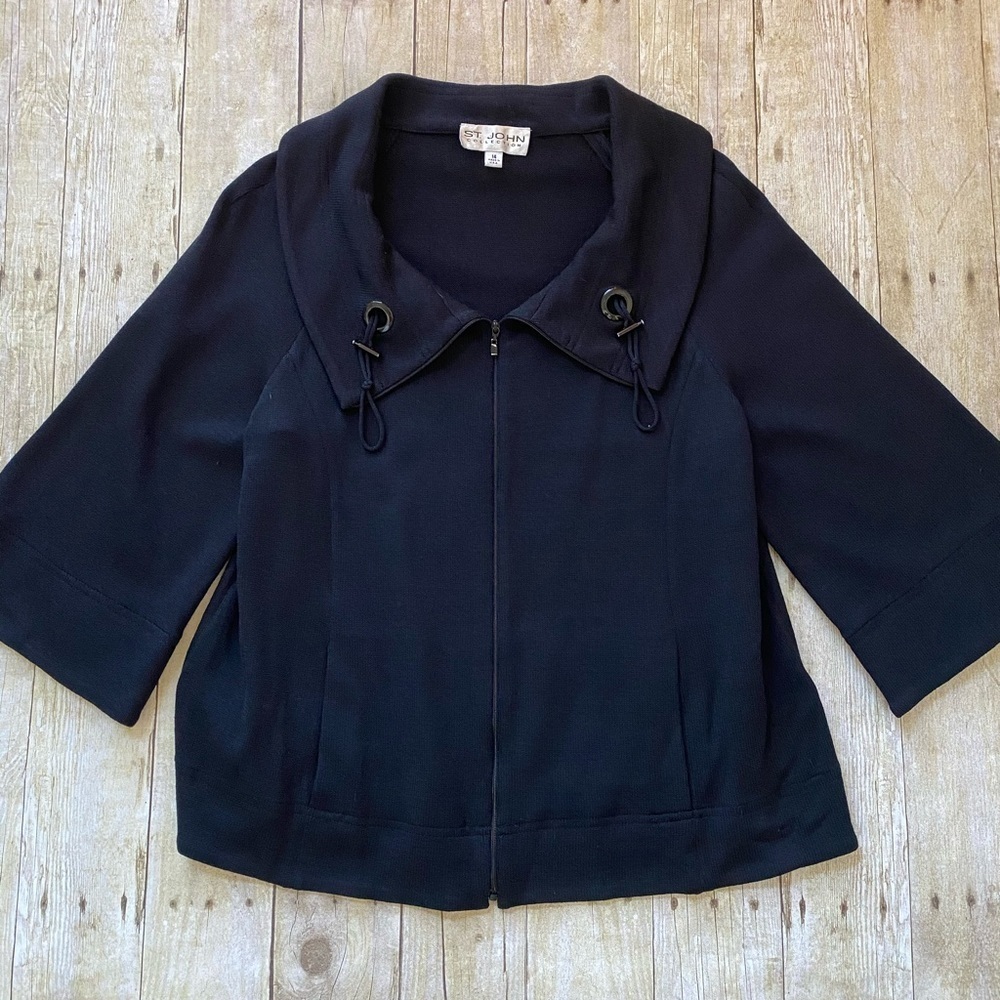 St. John Collection Knit Jacket - Picture 1 of 7